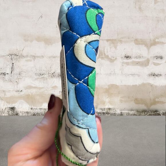 VERA BRADLEY NWT Kisslock Coin Mediterranean White RARE & RETIRED - Picture 4 of 5